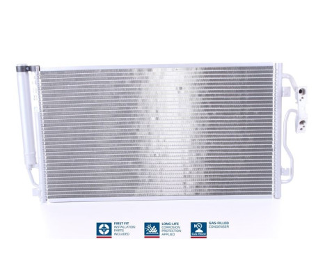 Condenser, air conditioning 940590 Nissens, Image 2