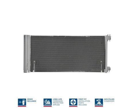 Condenser, air conditioning 940596 Nissens, Image 3