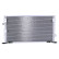 Condenser, air conditioning 940608 Nissens