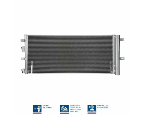 Condenser, air conditioning 940626 Nissens, Image 2