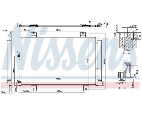 Condenser, air conditioning 940640 Nissens, Image 5