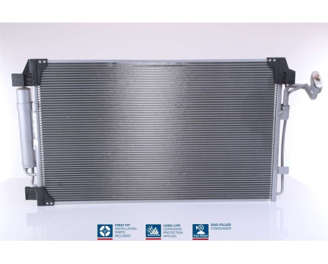 Condenser, air conditioning 940672 Nissens, Image 7