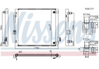 Condenser, air conditioning 940688 Nissens