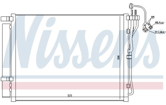 Condenser, air conditioning 940699 Nissens, Image 5