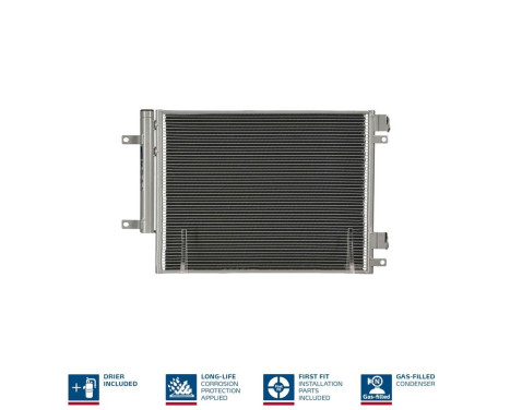Condenser, air conditioning 940733 Nissens, Image 3