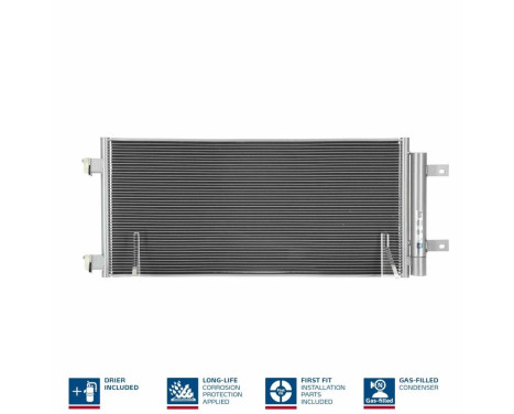 Condenser, air conditioning 940734 Nissens, Image 3