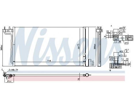 Condenser, air conditioning 940765 Nissens, Image 2