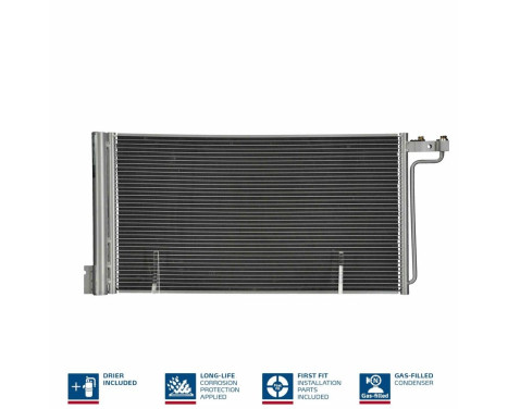 Condenser, air conditioning 940765 Nissens, Image 3