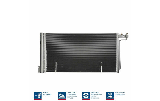 Condenser, air conditioning 940765 Nissens, Image 3