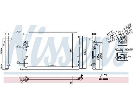Condenser, air conditioning 940771 Nissens, Image 6