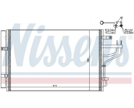 Condenser, air conditioning 940774 Nissens, Image 5