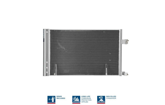 Condenser, air conditioning 940808 Nissens, Image 3