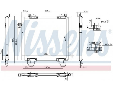 Condenser, air conditioning 940825 Nissens, Image 6