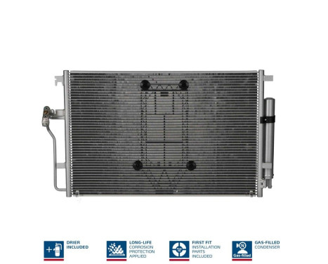 Condenser, air conditioning 940826 Nissens, Image 8