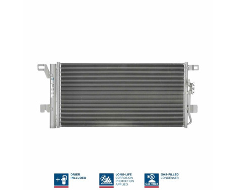 Condenser, air conditioning 940827 Nissens, Image 2