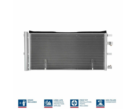 Condenser, air conditioning 940829 Nissens, Image 2