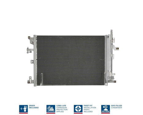 Condenser, air conditioning 940830 Nissens, Image 3