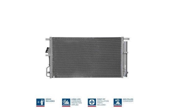 Condenser, air conditioning 940922 Nissens, Image 2