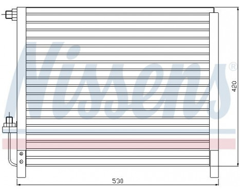 Condenser, air conditioning 94096 Nissens, Image 5
