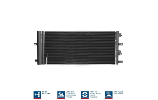 Condenser, air conditioning 941011 Nissens