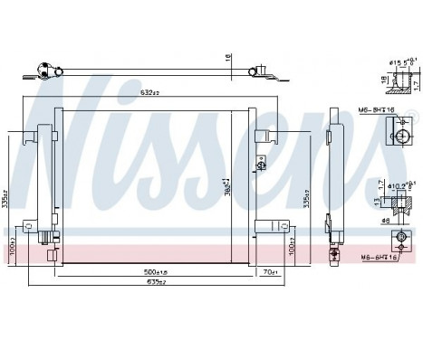 Condenser, air conditioning 941044 Nissens, Image 6