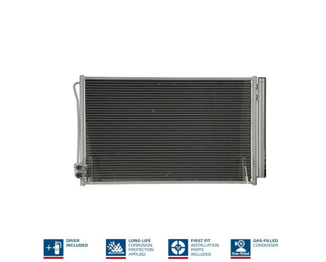 Condenser, air conditioning 941054 Nissens, Image 2