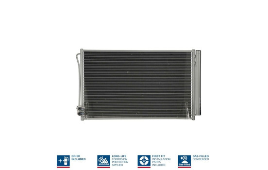 Condenser, air conditioning 941054 Nissens, Image 2