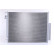 Condenser, air conditioning 941065 Nissens, Thumbnail 2