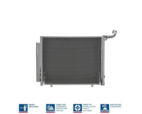 Condenser, air conditioning 941093 Nissens, Image 2