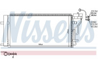 Condenser, air conditioning 941131 Nissens