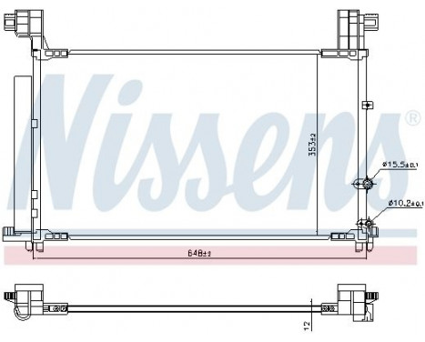Condenser, air conditioning 941149 Nissens, Image 5