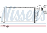 Condenser, air conditioning 941160 Nissens