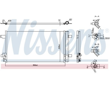 Condenser, air conditioning 941193 Nissens, Image 6