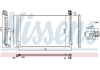 Condenser, air conditioning 941226 Nissens