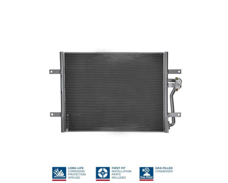 Condenser, air conditioning 941323 Nissens