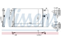 Condenser, air conditioning 941356 Nissens