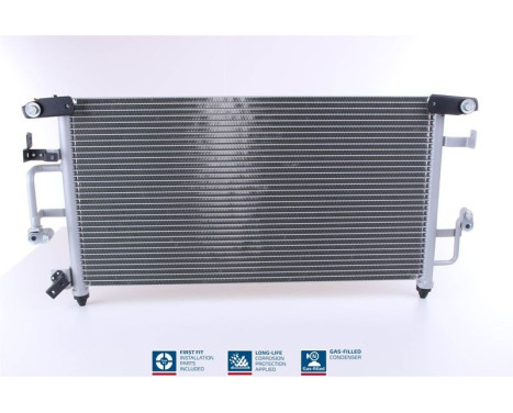 Condenser, air conditioning 94184 Nissens, Image 4