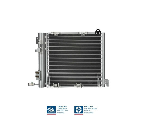 Condenser, air conditioning 94385 Nissens, Image 2