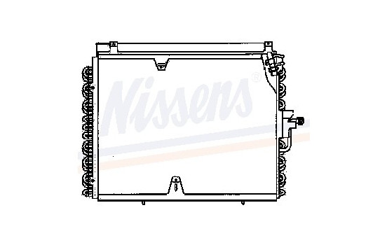 Condenser, air conditioning 94400 Nissens