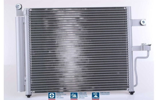 Condenser, air conditioning 94452 Nissens