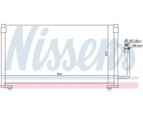 Condenser, air conditioning 94491 Nissens, Image 6