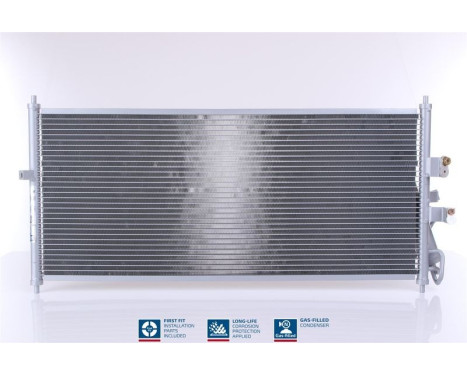 Condenser, air conditioning 94521 Nissens, Image 7