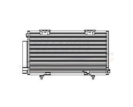 Condenser, air conditioning 94541 Nissens