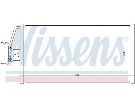 Condenser, air conditioning 94579 Nissens, Image 5