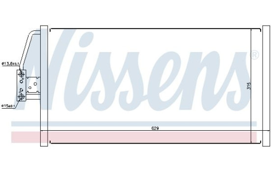 Condenser, air conditioning 94579 Nissens, Image 5