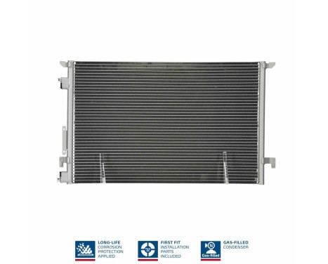 Condenser, air conditioning 94597 Nissens, Image 3