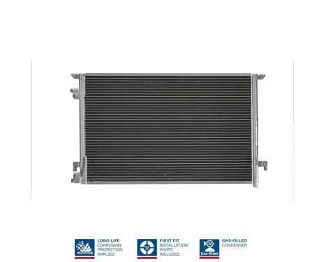 Condenser, air conditioning 94598 Nissens, Image 3