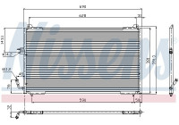Condenser, air conditioning 94625 Nissens
