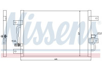 Condenser, air conditioning 94692 Nissens