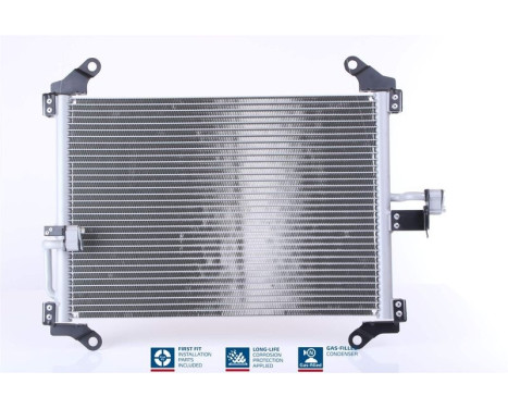 Condenser, air conditioning 94700 Nissens, Image 7